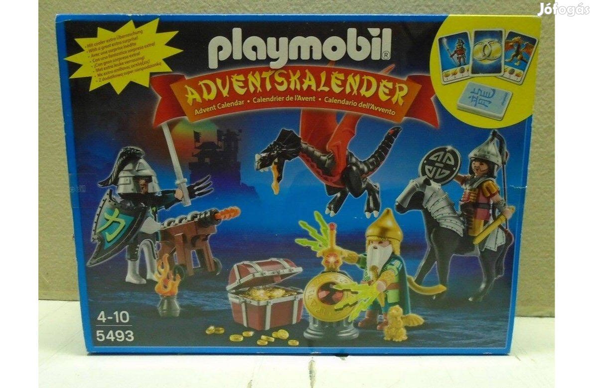 Playmobil 5493 - Adventi Naptár - komplett - újszerű állapotban