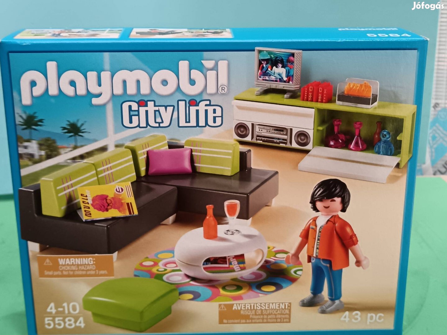 Playmobil 5584 Nappali, bontatlan 