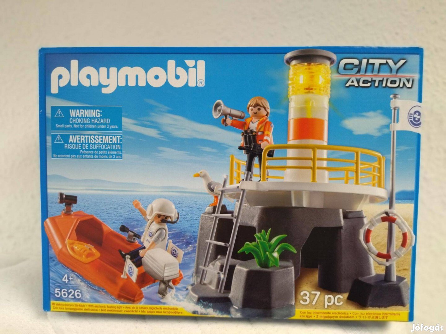 Playmobil 5626 Világítótorony mentőjárművel új, bontatlan