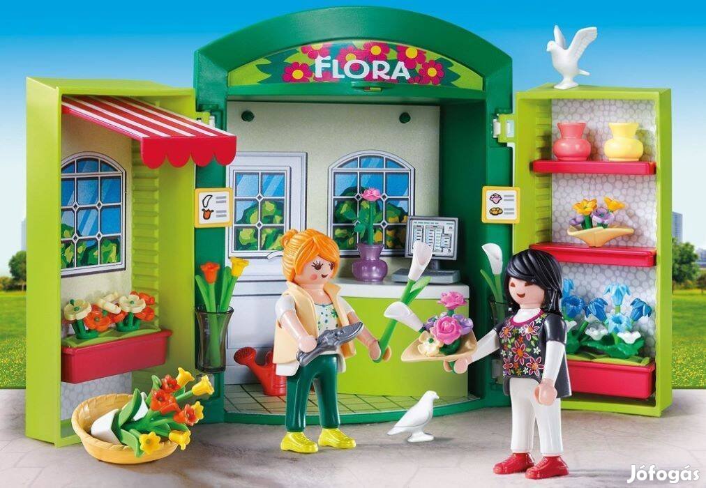 Playmobil 5639 - Hordozható virágbolt