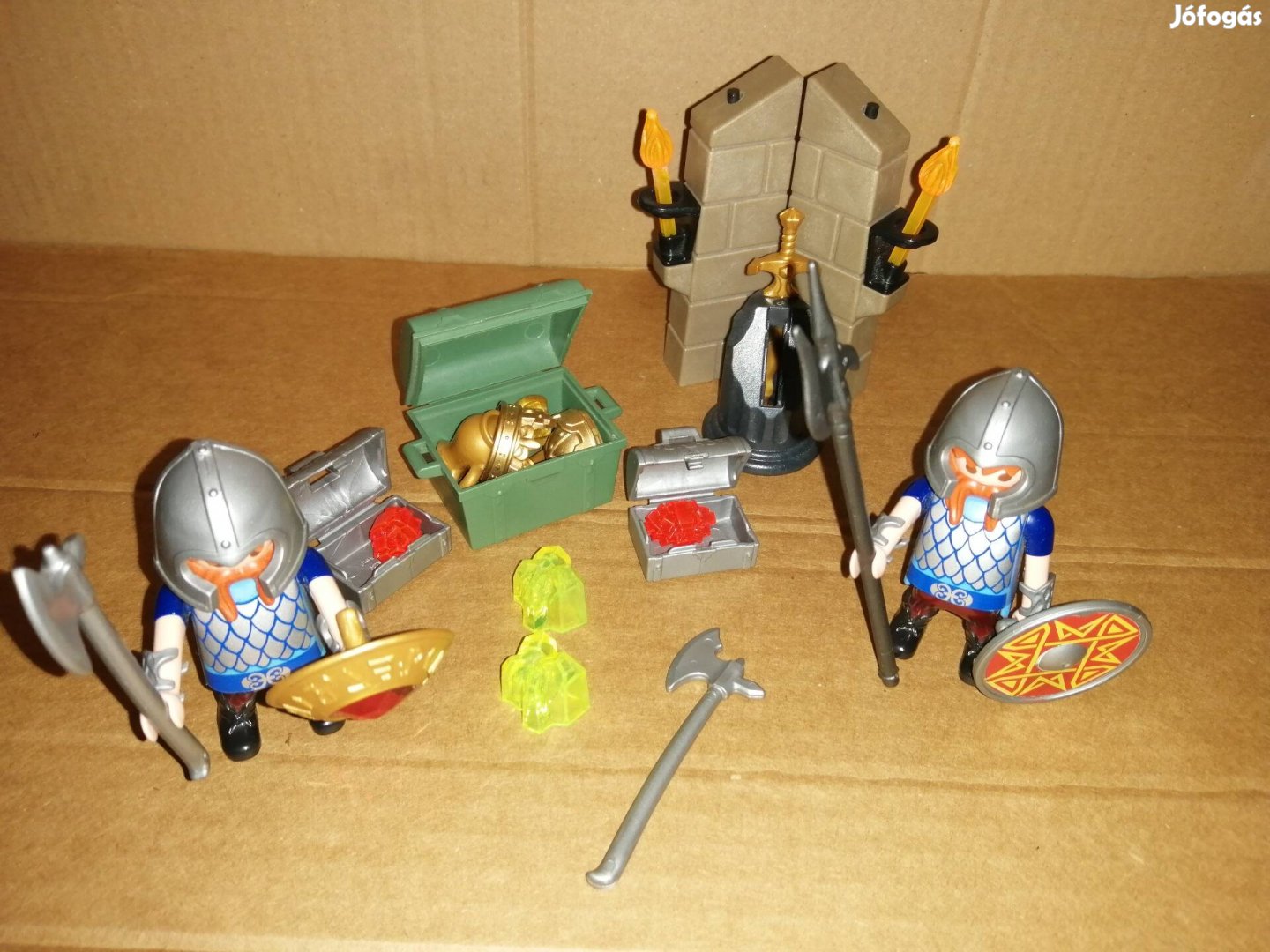 Playmobil 6061. A királyi kincs örzője. 'Törpök' 