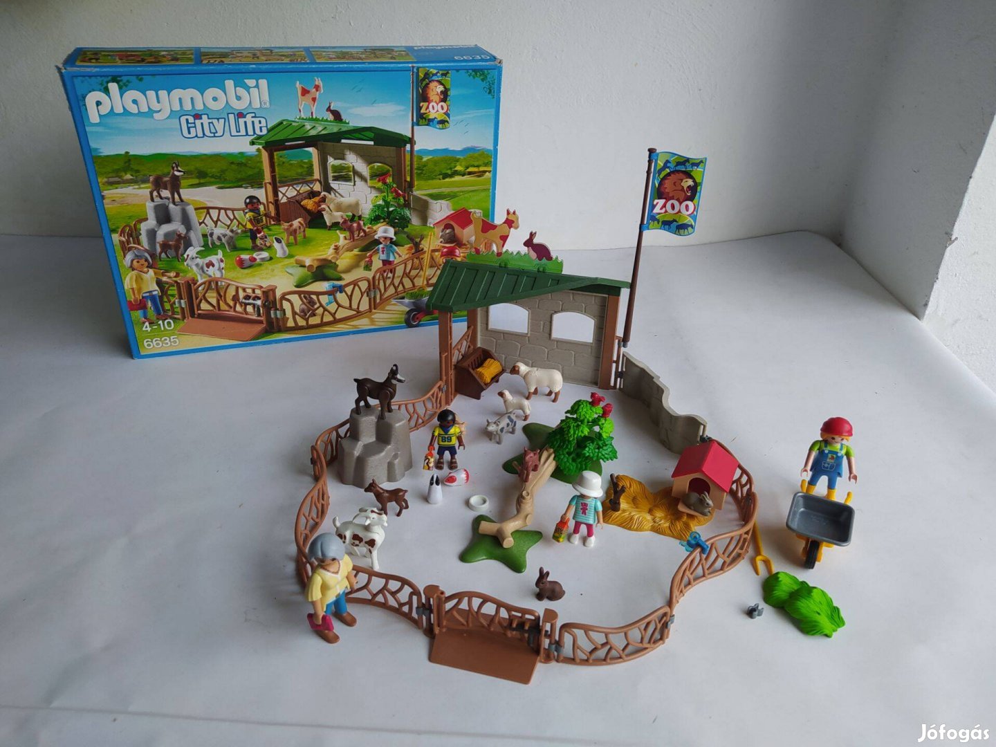 Playmobil 6635 kisállatsimogató dobozában hiánytalan szép álllapotban