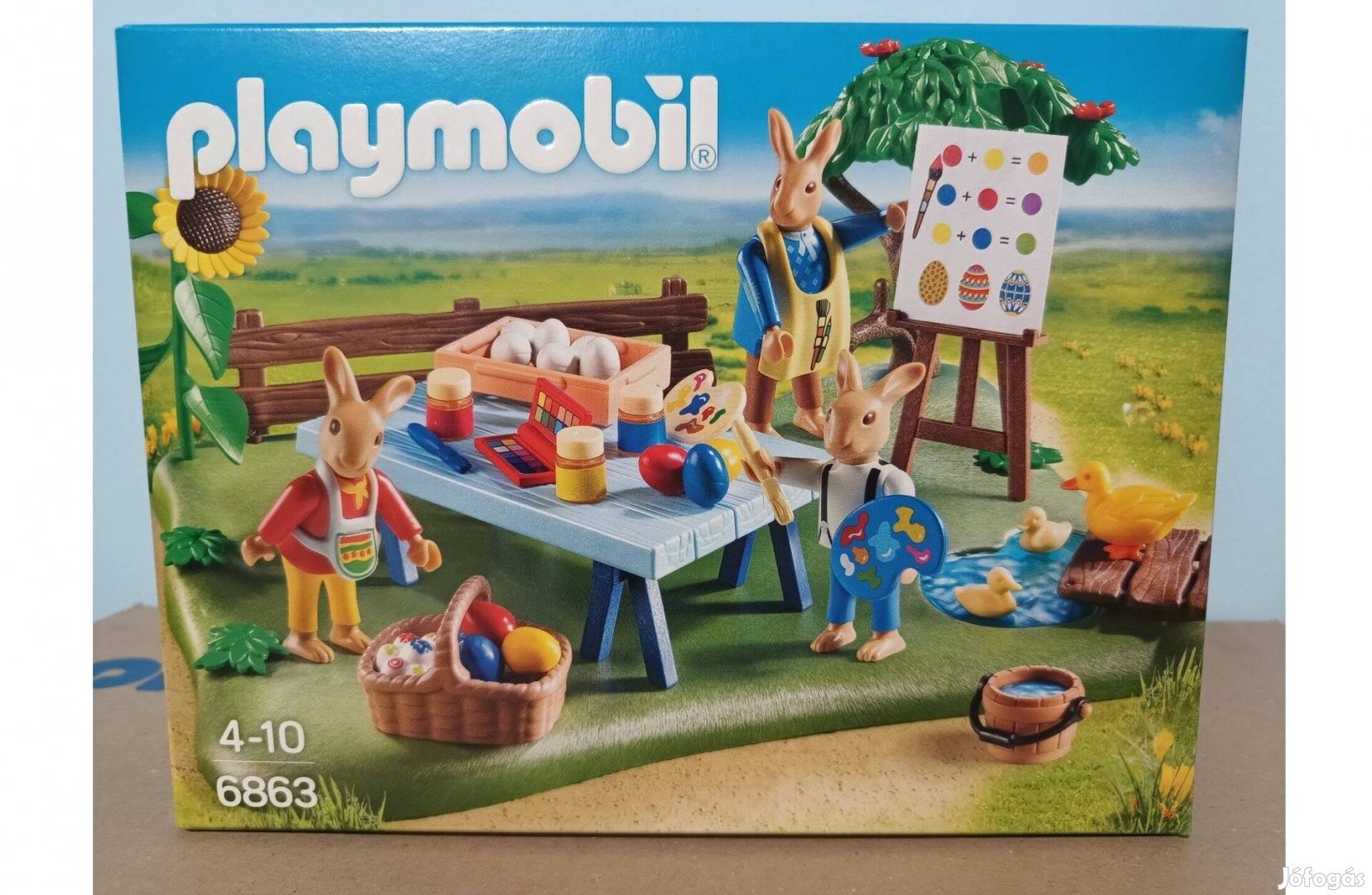 Playmobil 6863 Pamacsos Frici Tojásfestő Iskolája Új Bontatlan