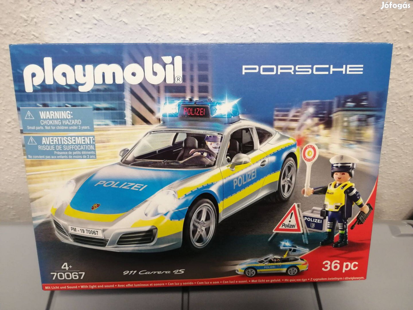 Playmobil 70067 Porsche 911 Carrera 4S új, bontatlan