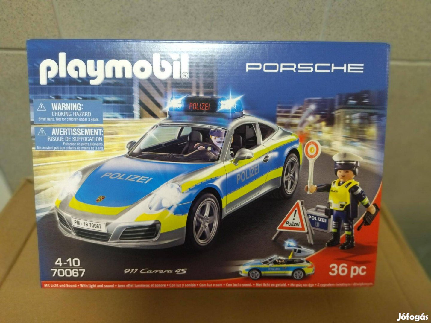 Playmobil 70067 Porsche 911 Carrera 4S új, bontatlan