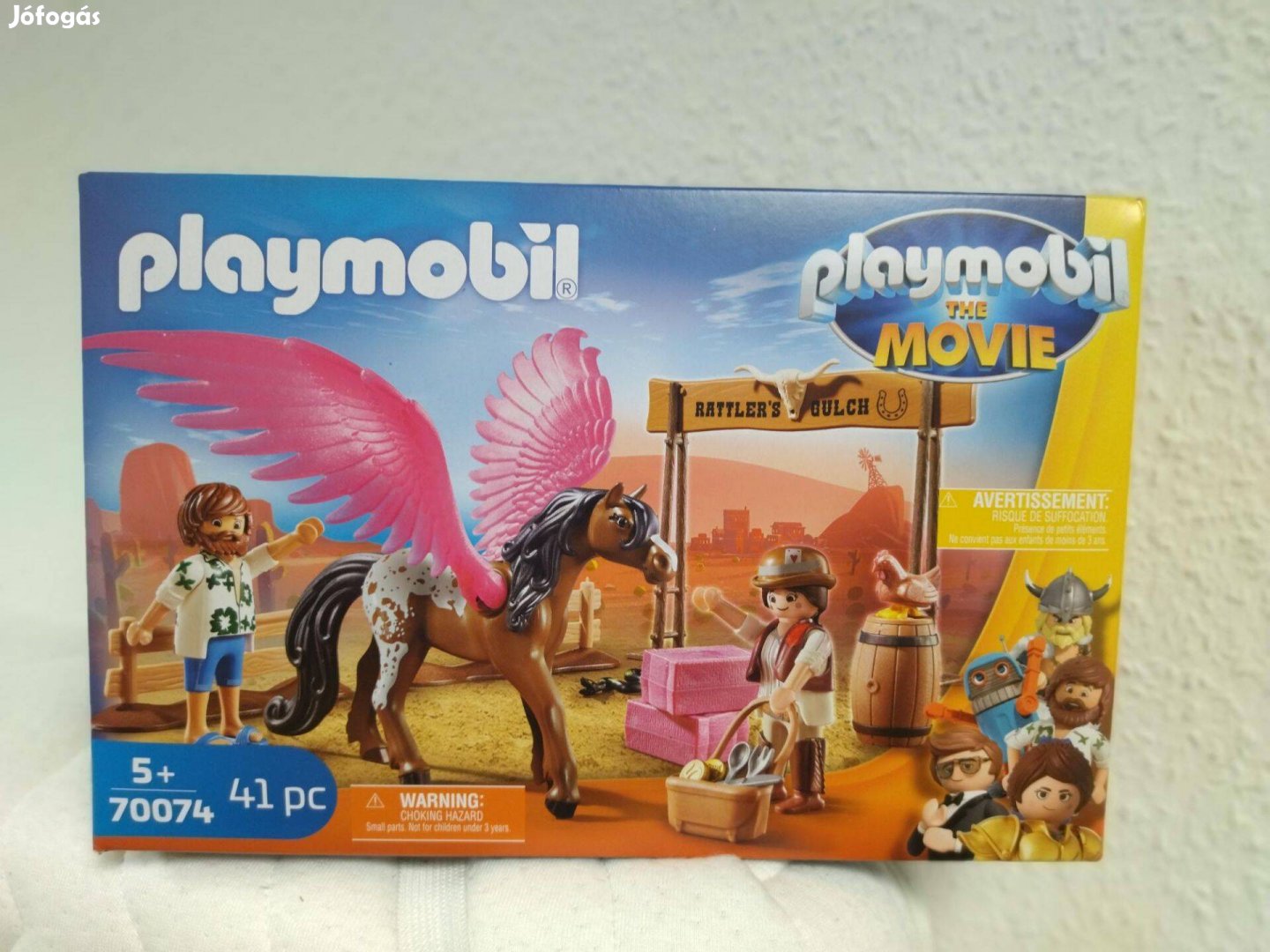 Playmobil 70074 Marla Del és a szárnyas ló új, bontatlan