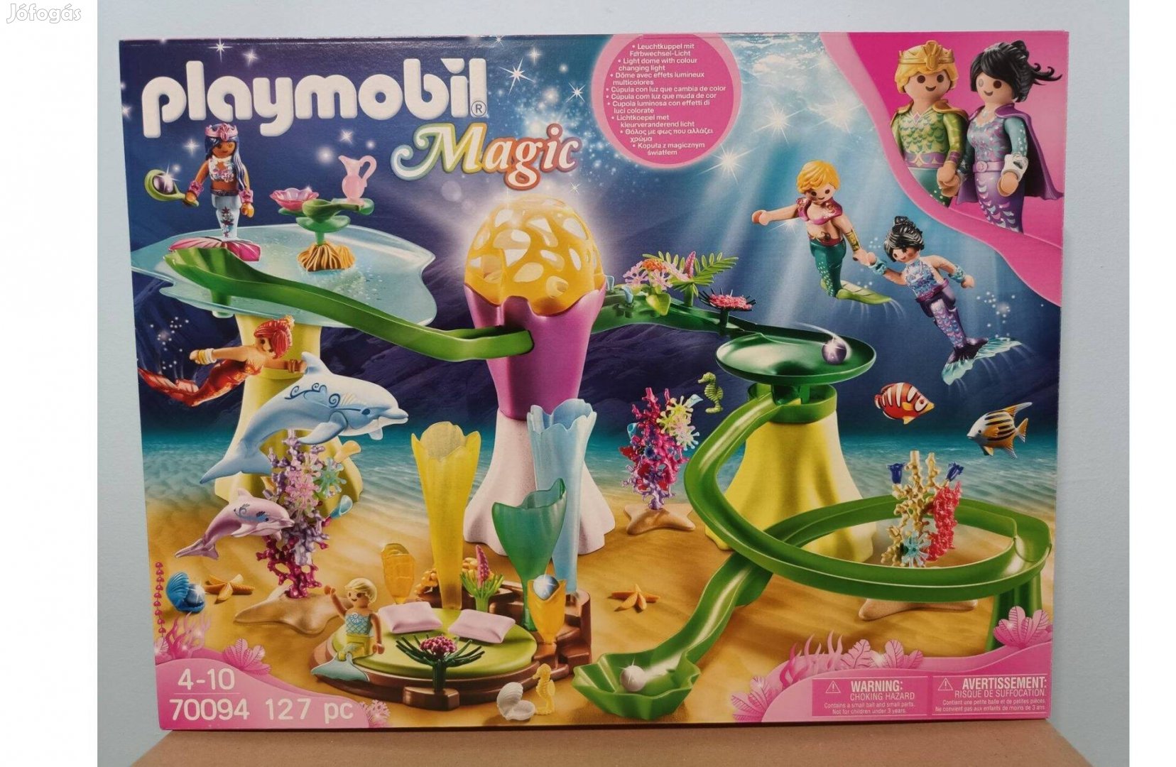 Playmobil 70094 Korall Sellőöböl Világító Kupolával Új Bontatlan