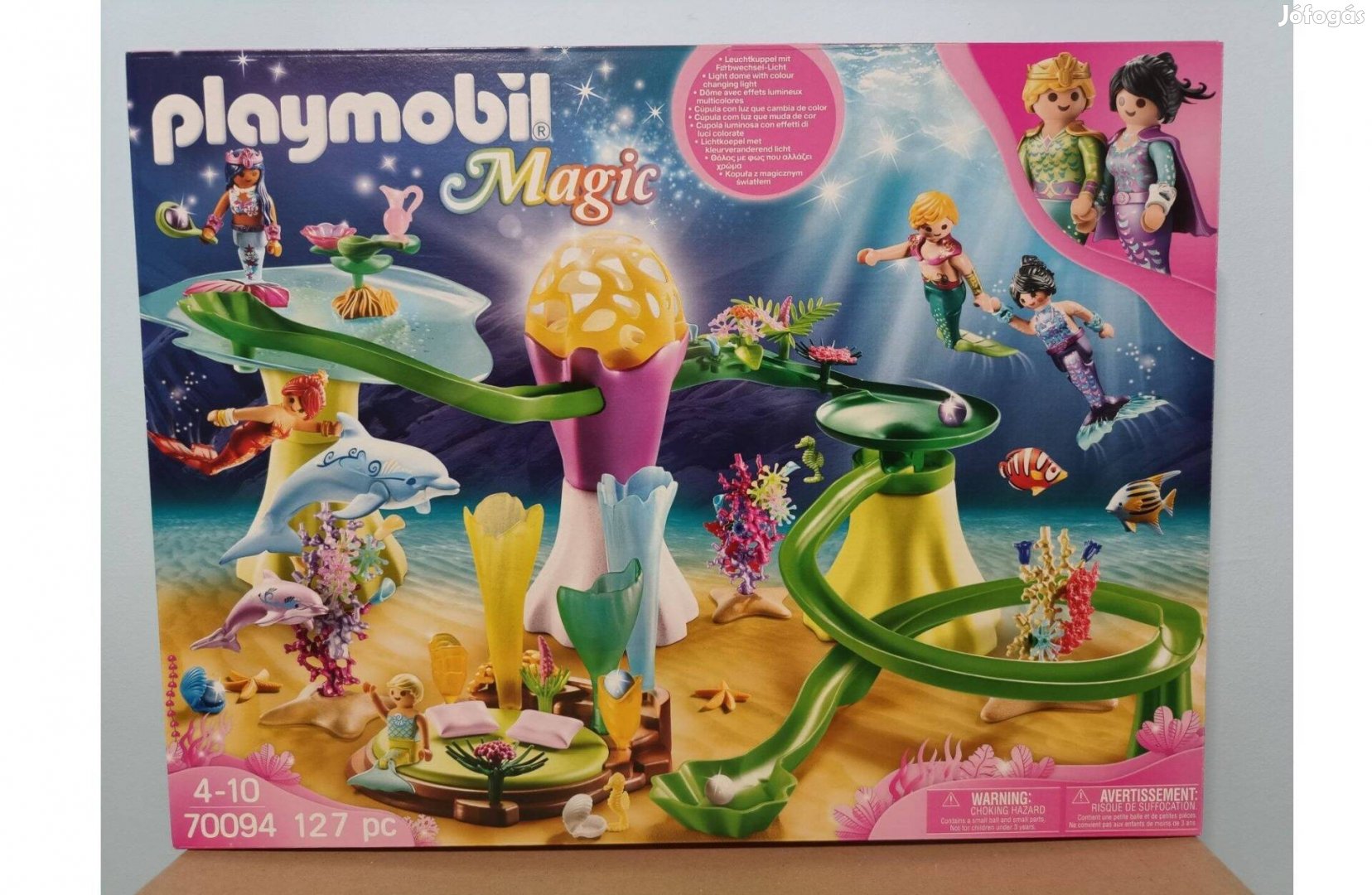 Playmobil 70094 Korall Sellőöböl Világító Kupolával Új Bontatlan