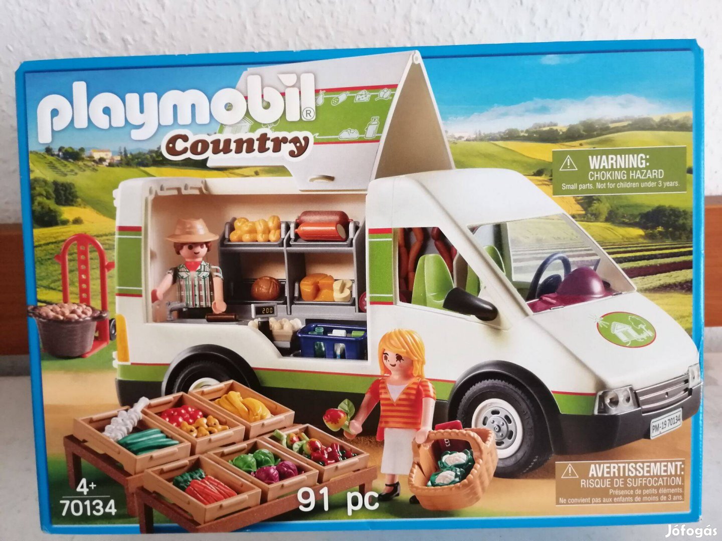 Playmobil 70134 Vidéki árus új, bontatlan