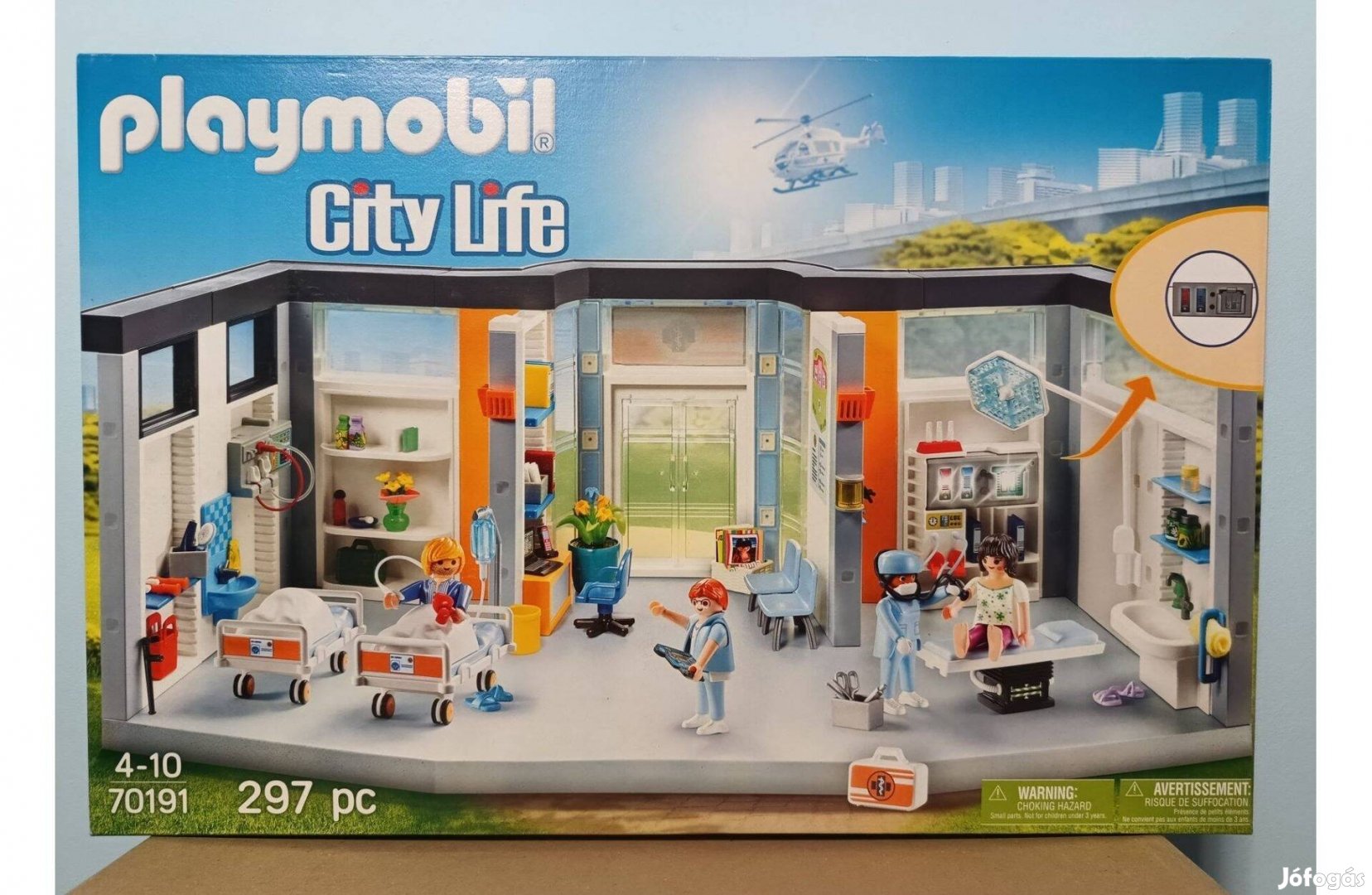 Playmobil 70191 Berendezett Kórházi Szárny Új Bontatlan