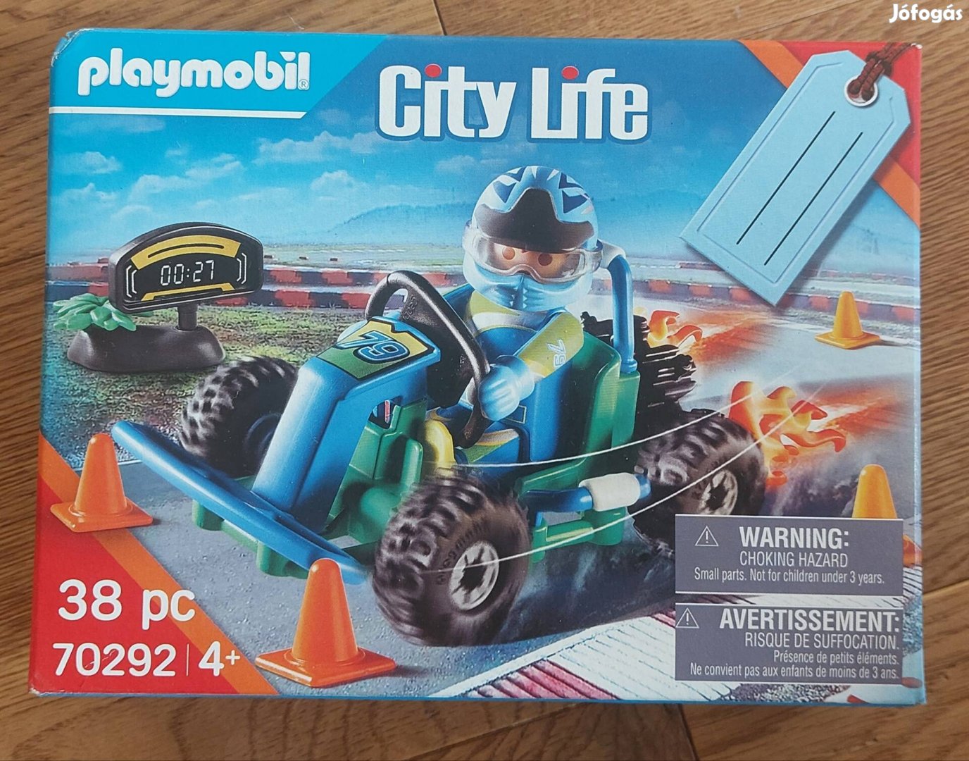 Playmobil 70292 új! gokart City Life