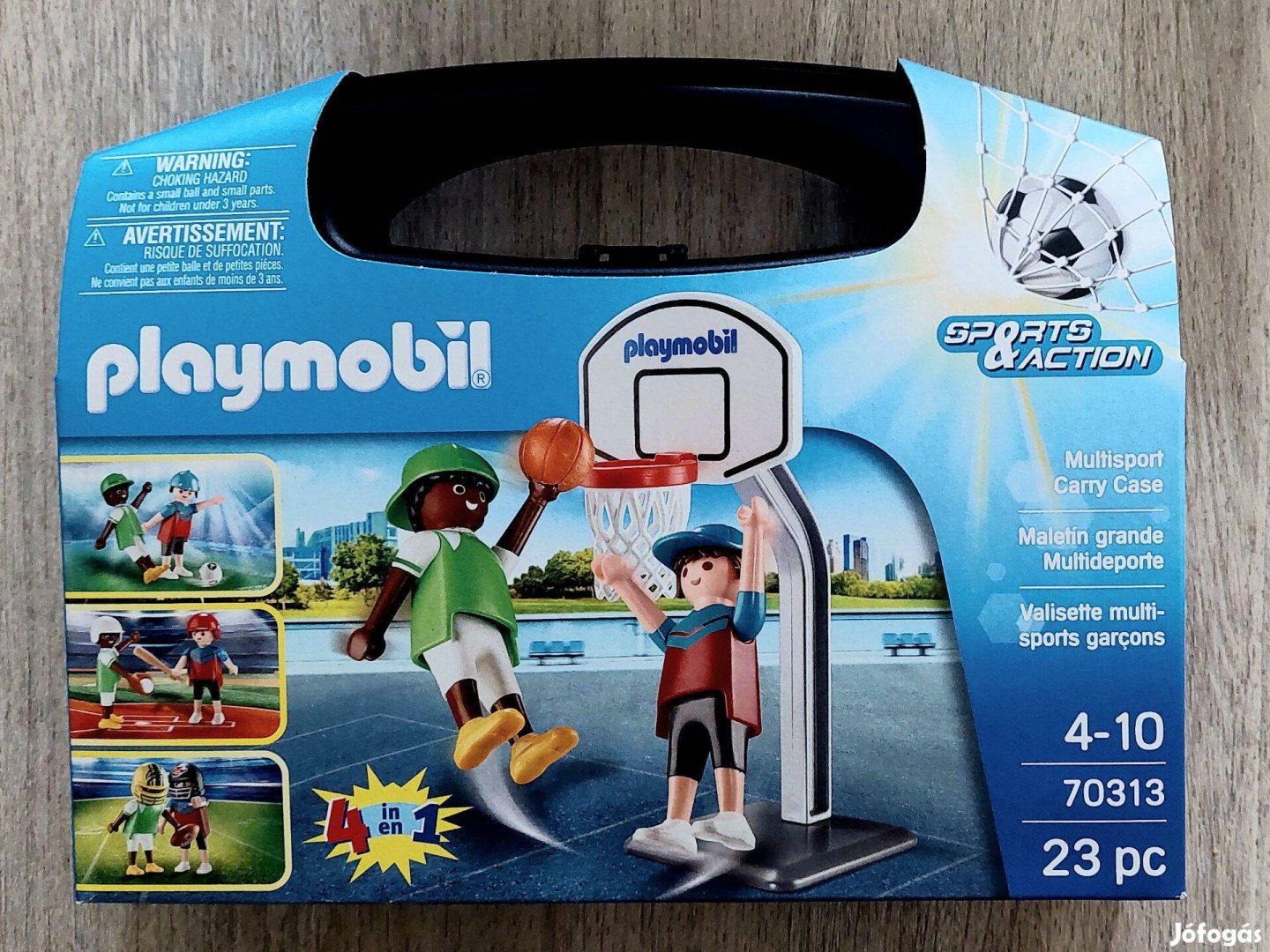 Playmobil 70313 Hordozható Multisport készlet új, bontatlan