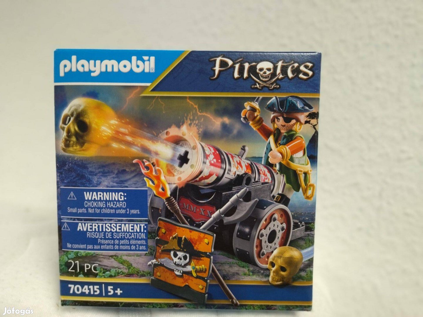 Playmobil 70415 Kalóz ágyúval új, bontatlan