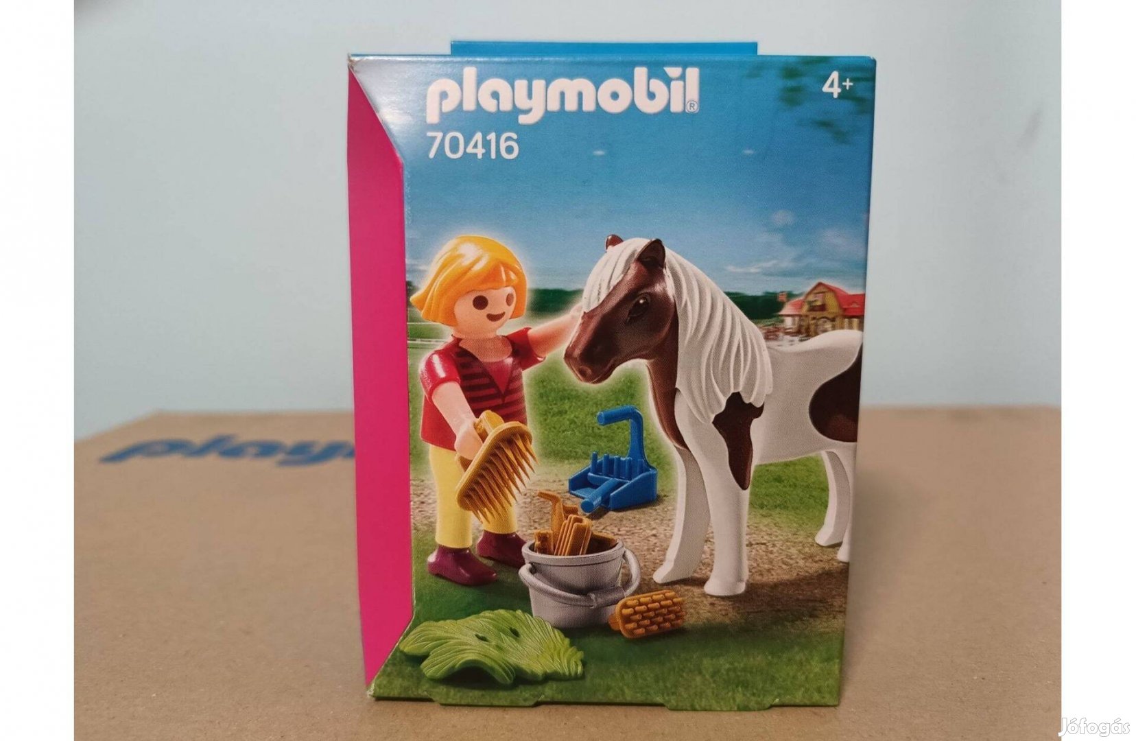 Playmobil 70416 Pónigondozó Kislány Lóval És Kiegészítőkkel Új