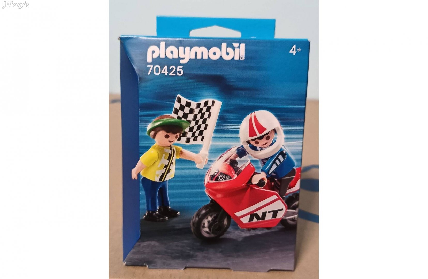 Playmobil 70425 Motorversenyző És Pályabíró Új Bontatlan