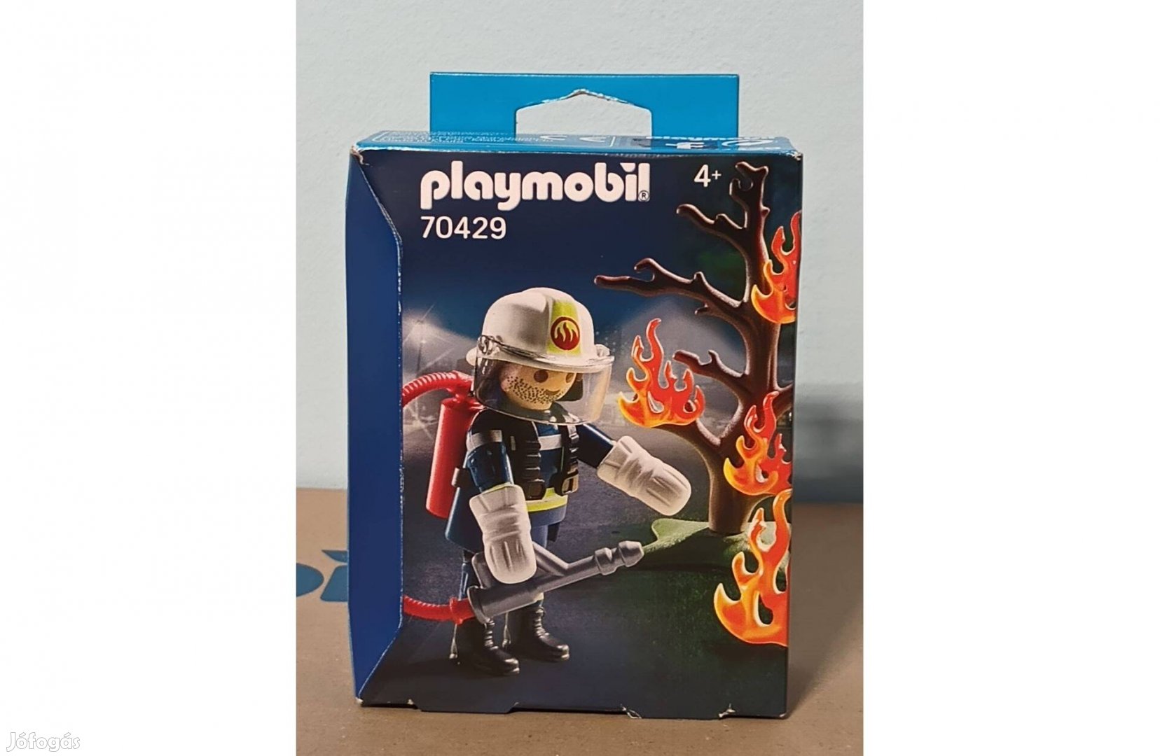 Playmobil 70429 Tűzoltó Bevetésen Lángoló Fával Új Bontatlan