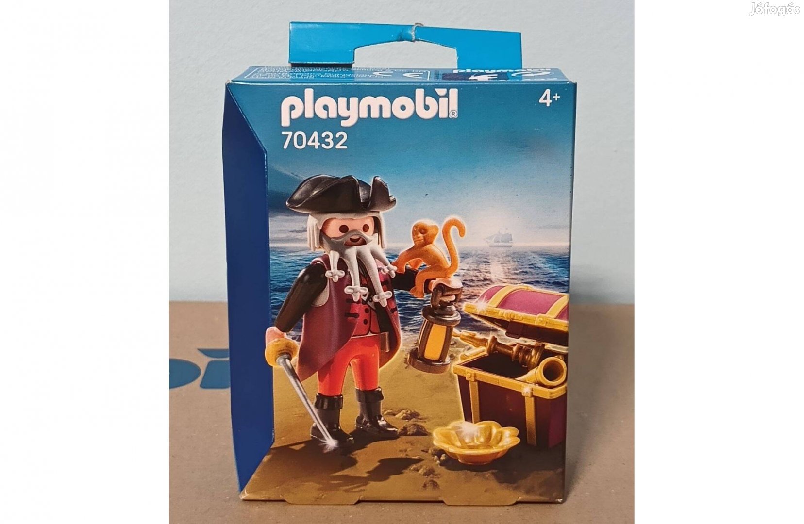 Playmobil 70432 Kalózkapitány Kismajommal Új Bontatlan