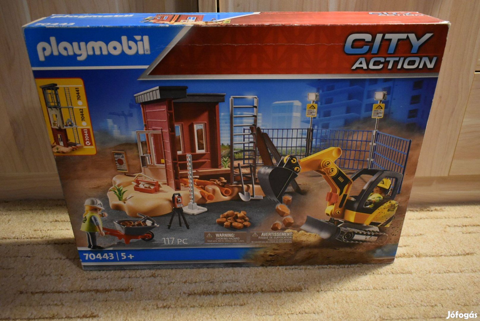 Playmobil 70443 City Action - Mini markoló új bontatlan