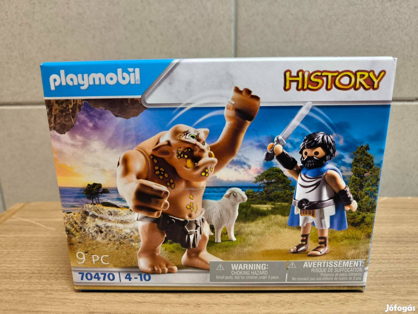 Playmobil 70470 Odüsszeusz és Polüphémosz új, bontatlan
