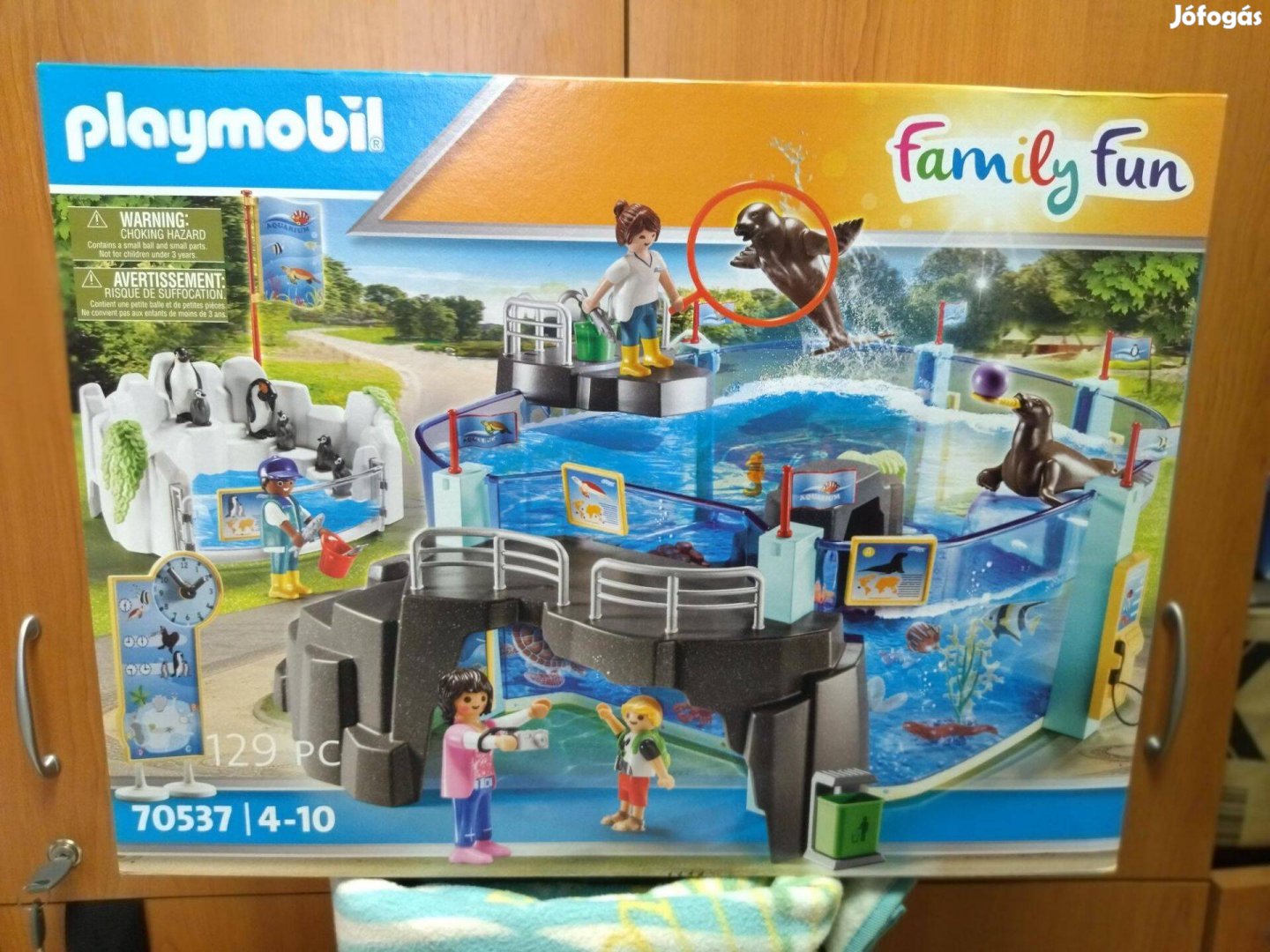 Playmobil 70537 Vízi állatkert új, bontatlan