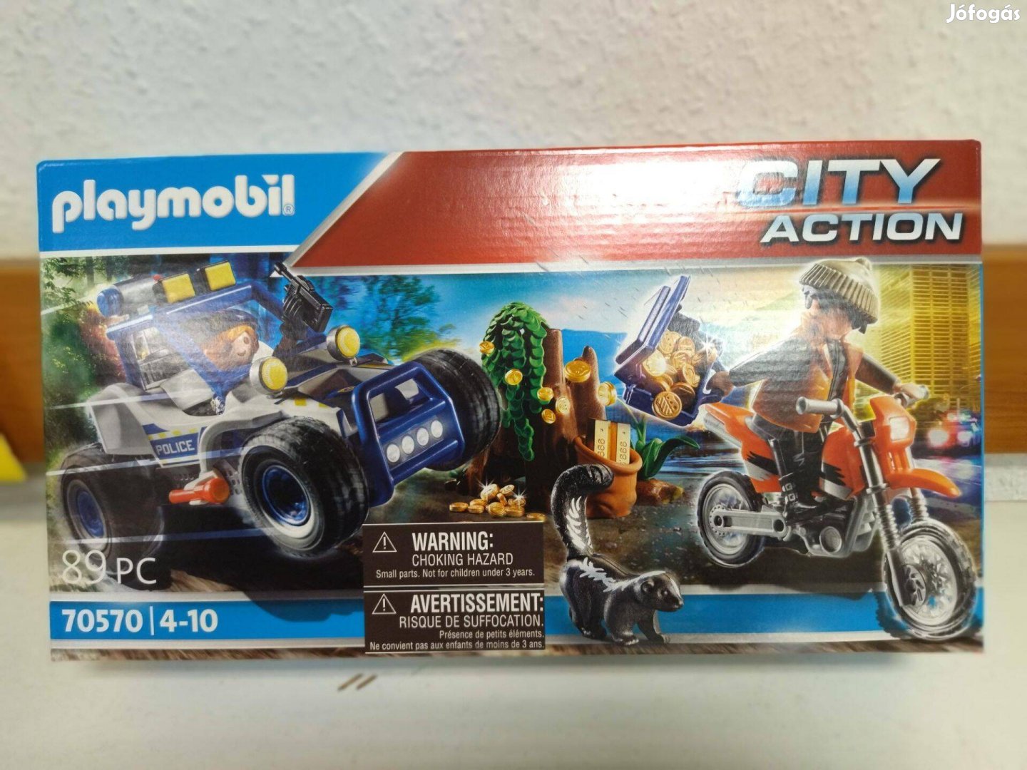 Playmobil 70570 Rendőrségi off-road jármű: Ékszertolvaj nyomában új