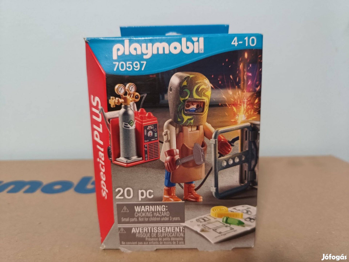 Playmobil 70597 Hegesztő Figura Kiegészítőkkel Új Bontatlan