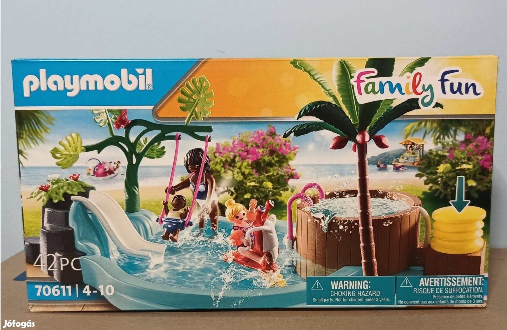 Playmobil 70611 Gyerekmedence Pezsgőfürdővel Új Bontatlan