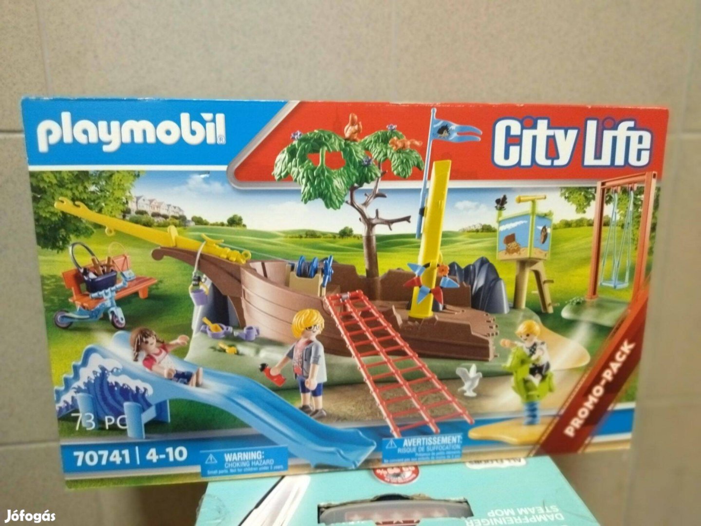 Playmobil 70741 Hajótörött kalandpark játszótér új,
