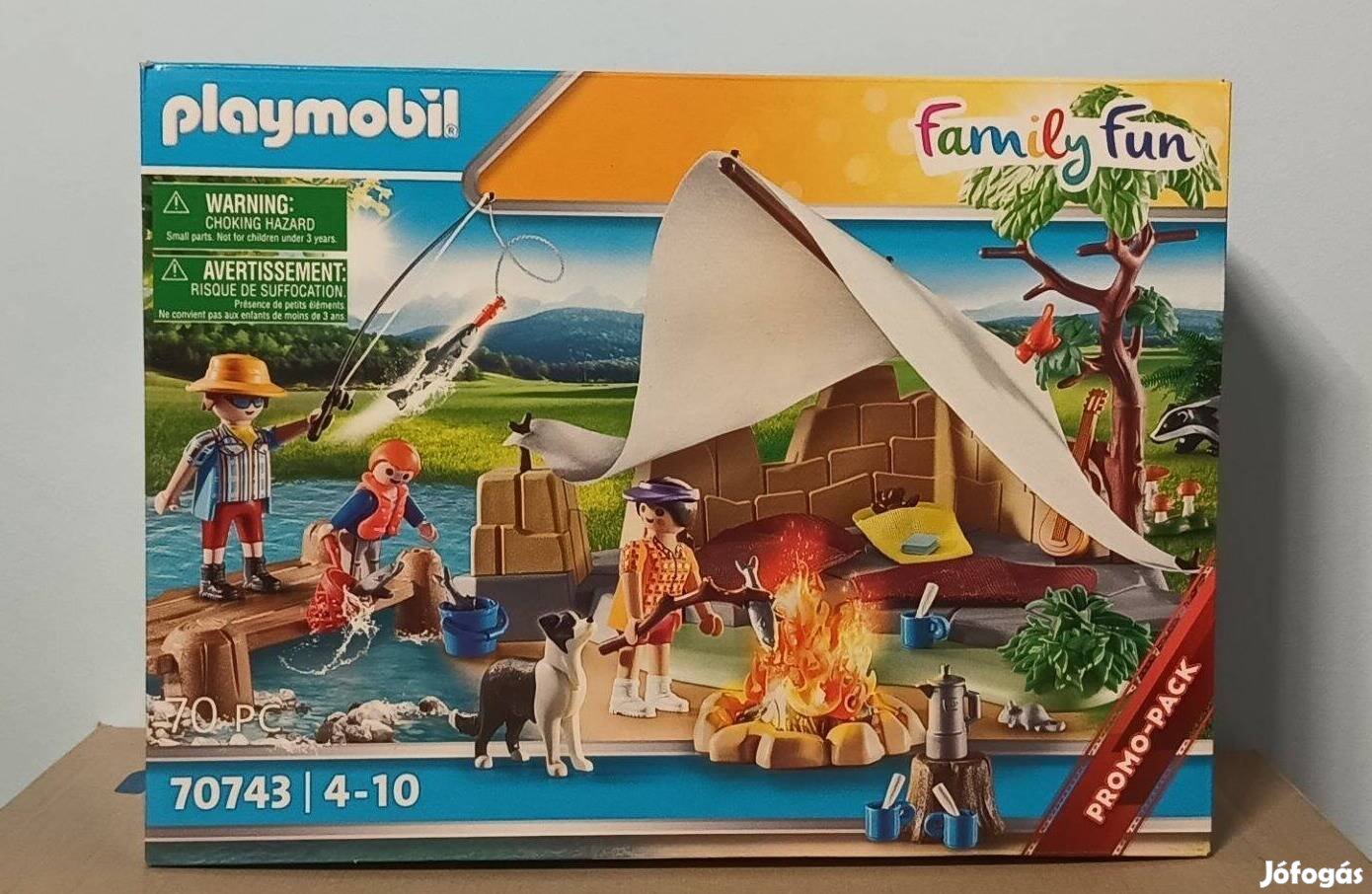 Playmobil 70743 Családi Tábor Kemping Kaland Új Bontatlan