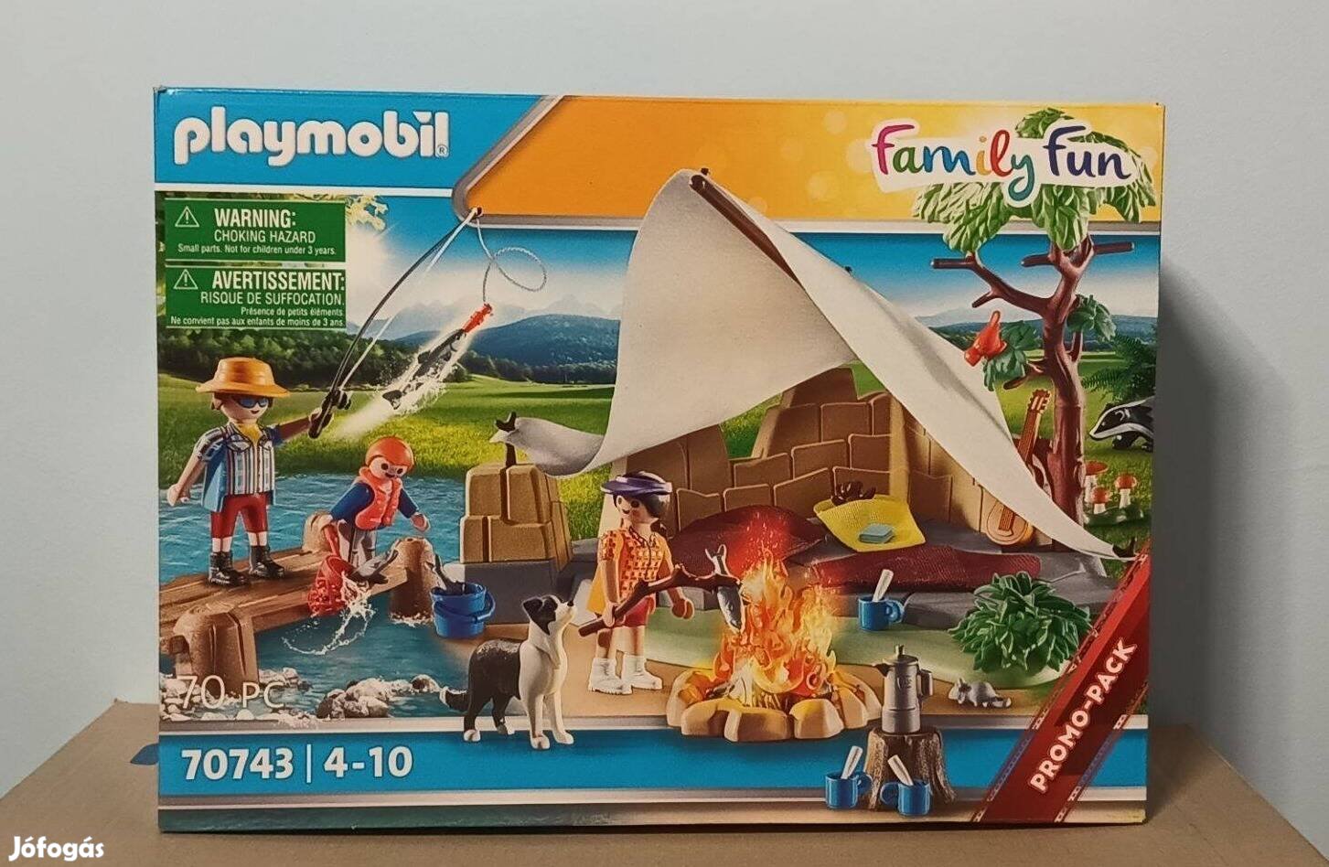 Playmobil 70743 Családi Tábor Kemping Kaland Új Bontatlan