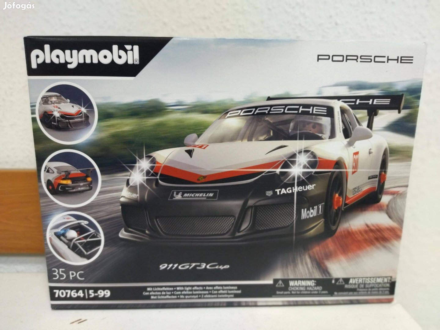 Playmobil 70764 Porsche 911 GT3 Cup új, bontatlan