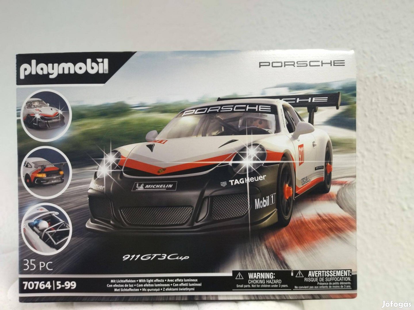 Playmobil 70764 Porsche 911 GT3 Cup új, bontatlan