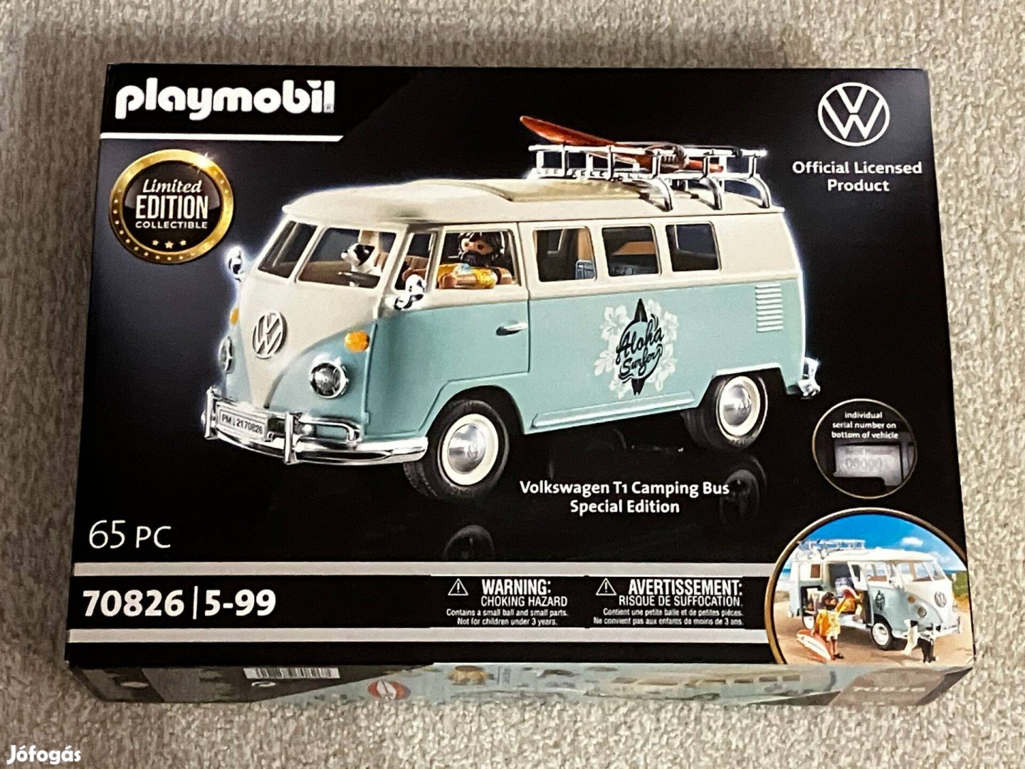 Playmobil 70826 Volkswagen T1 lakóautó kisbusz