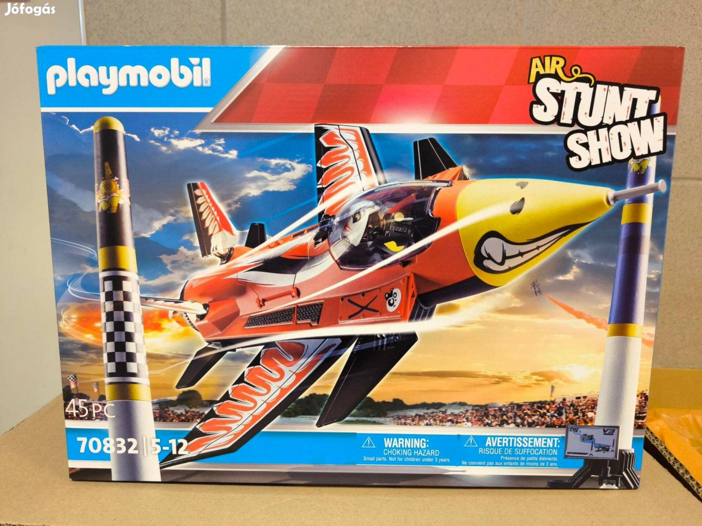 Playmobil 70832 Sas sugárhajtású repülő felhúzható motorral új