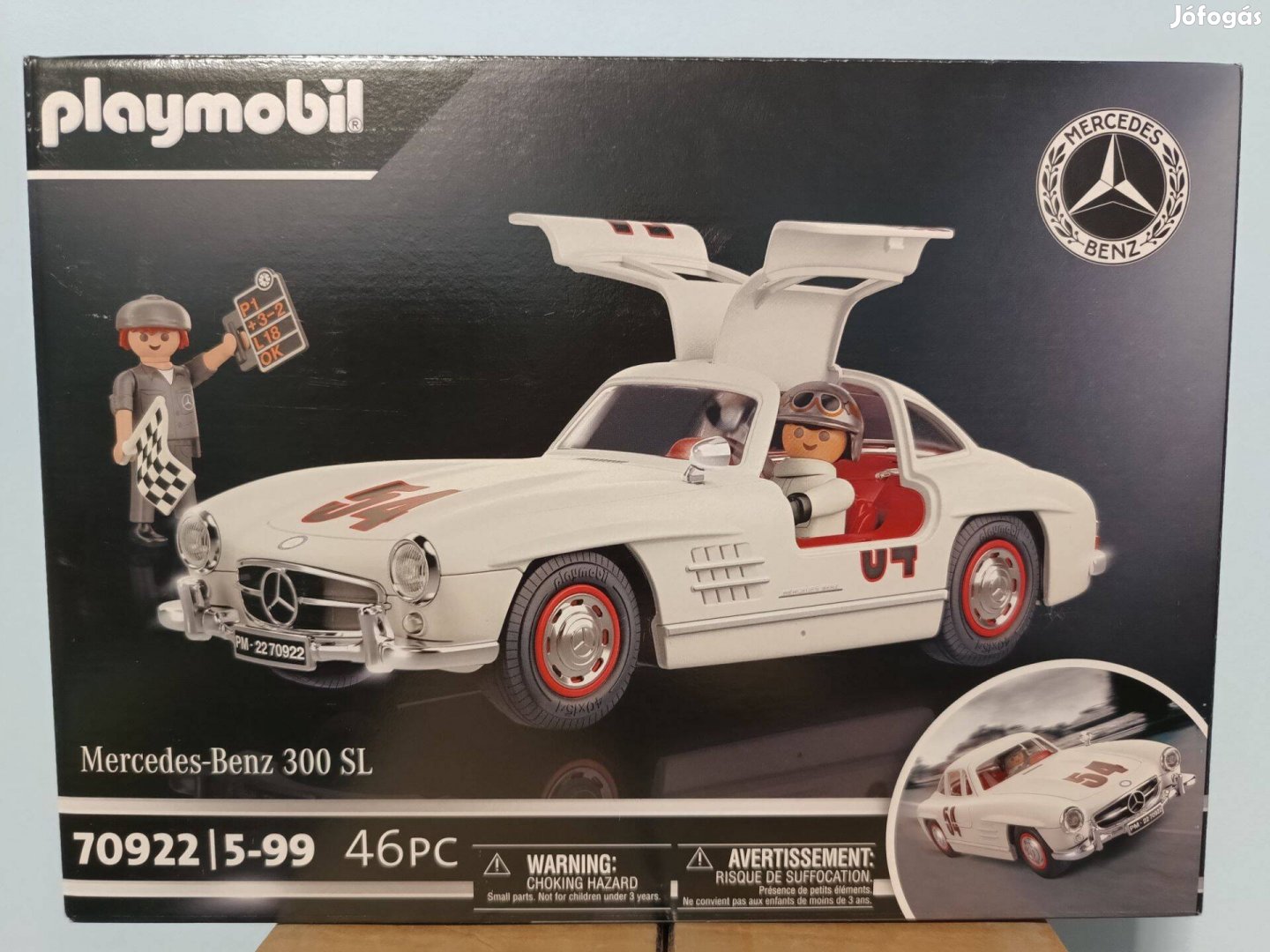 Playmobil 70922 Mercedes-Benz 300 SL Autó Új Bontatlan