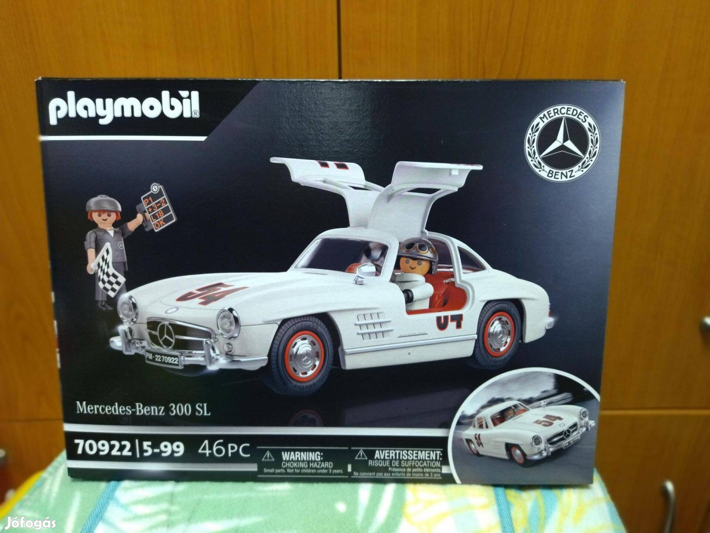 Playmobil 70922 Mercedes-Benz 300 SL autó új, bontatlan