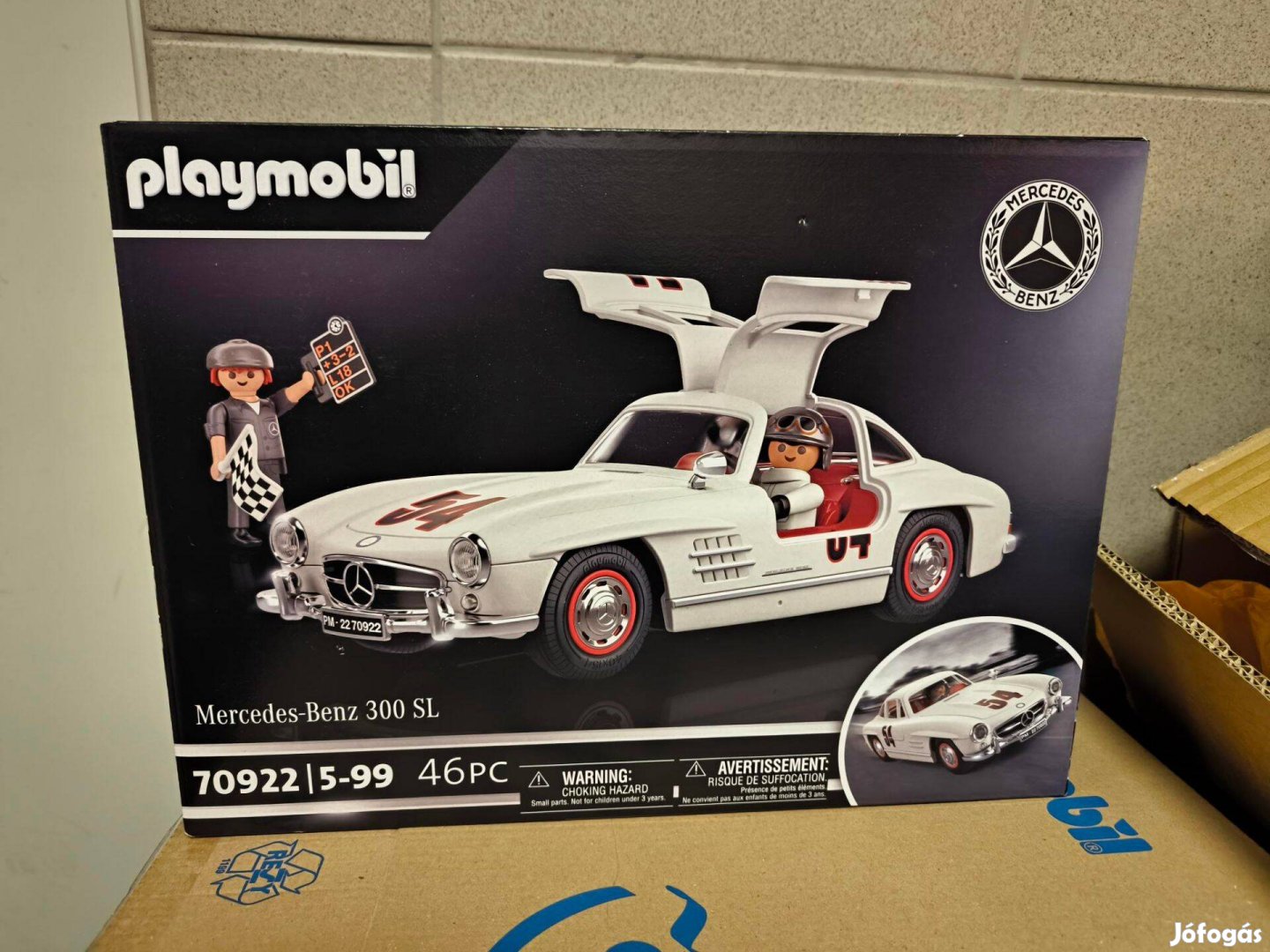 Playmobil 70922 Mercedes-Benz 300 SL autó új, bontatlan