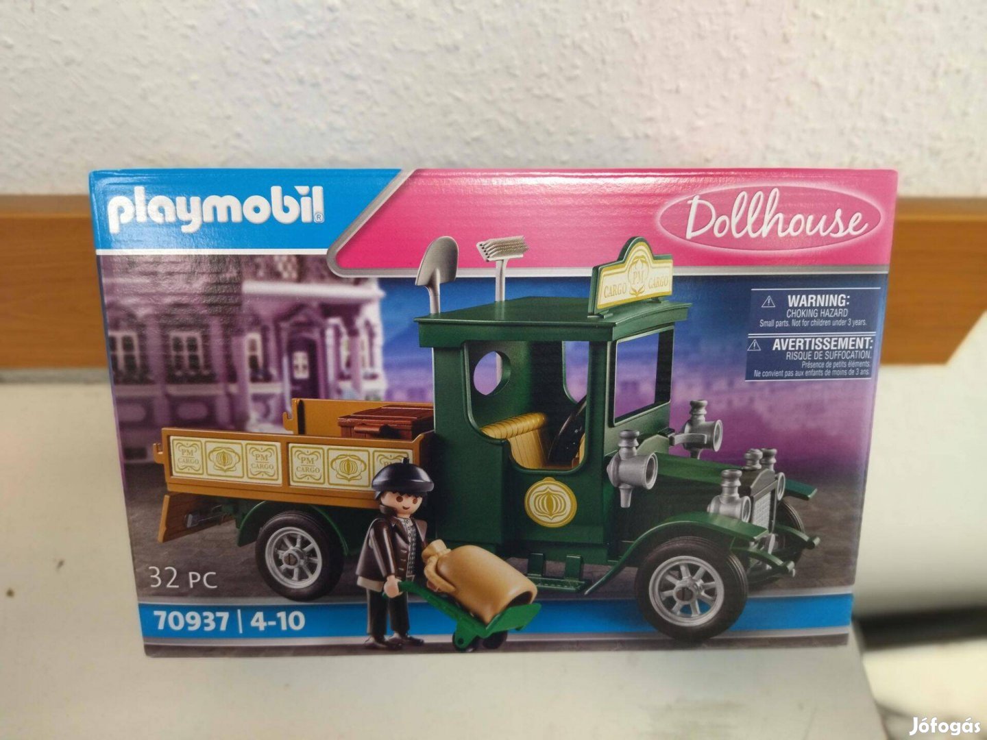 Playmobil 70937 Oldtimer 1 (Viktoriánus kisteherautó) új, bontatlan