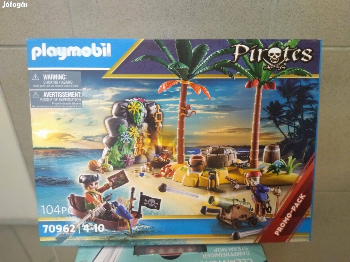 Playmobil 70962 Kalózsziget csontvázzal új, bontatlan