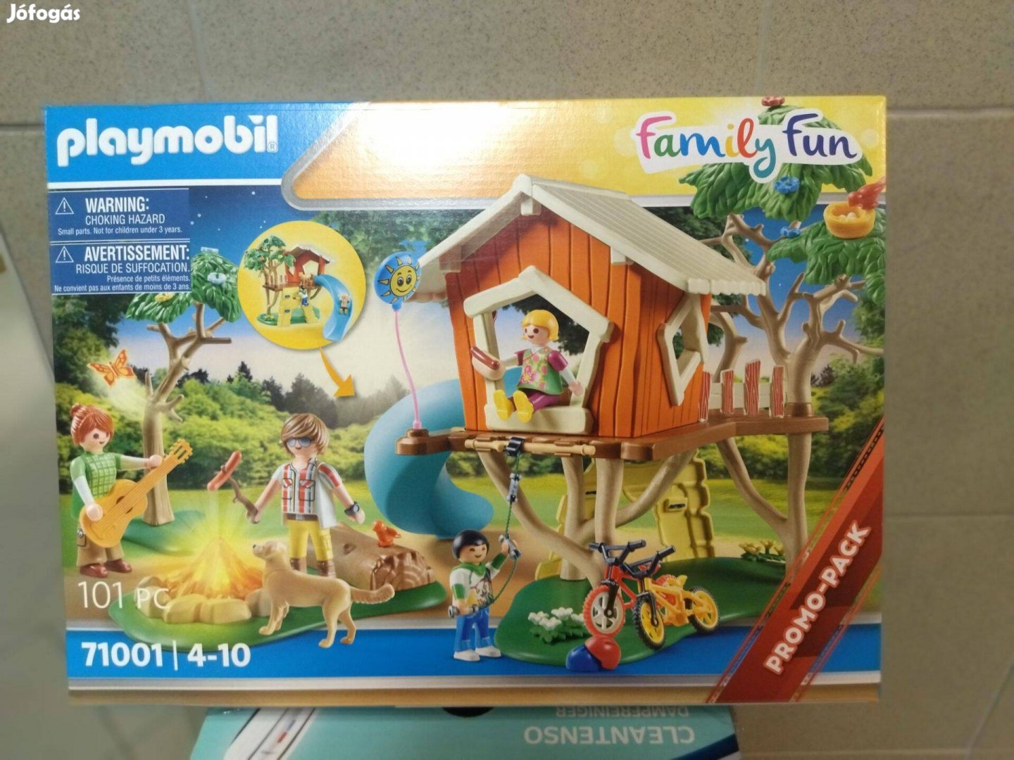 Playmobil 71001 Kaland lombház csúszdával új, bontatlan