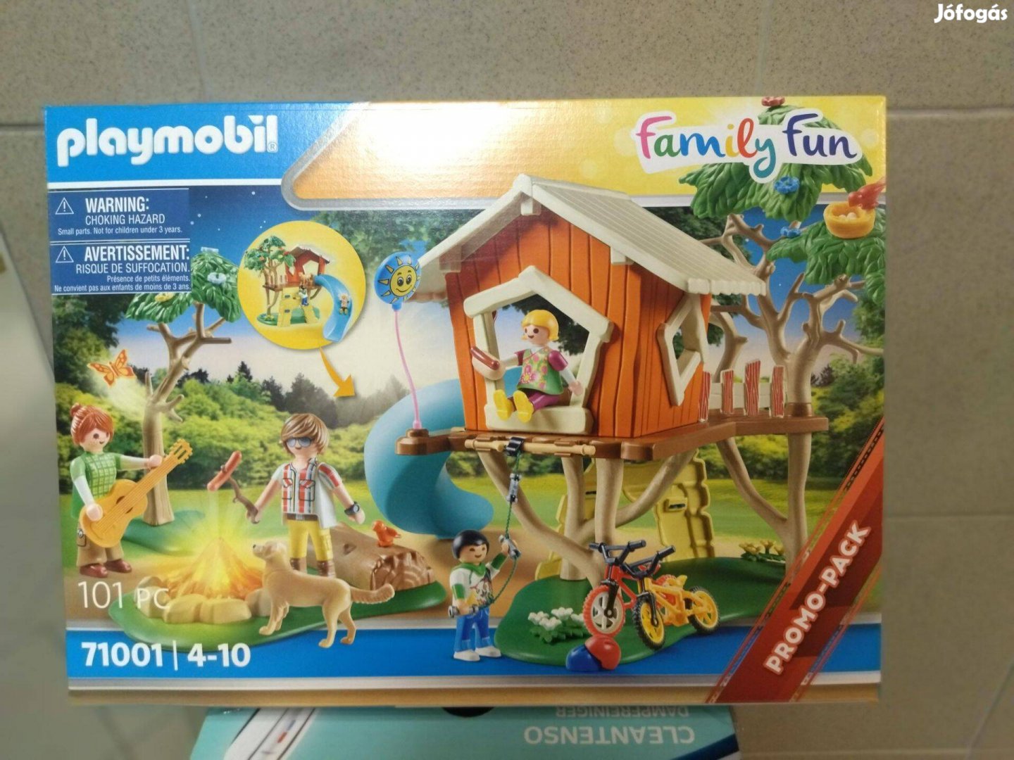 Playmobil 71001 Kaland lombház csúszdával új, bontatlan