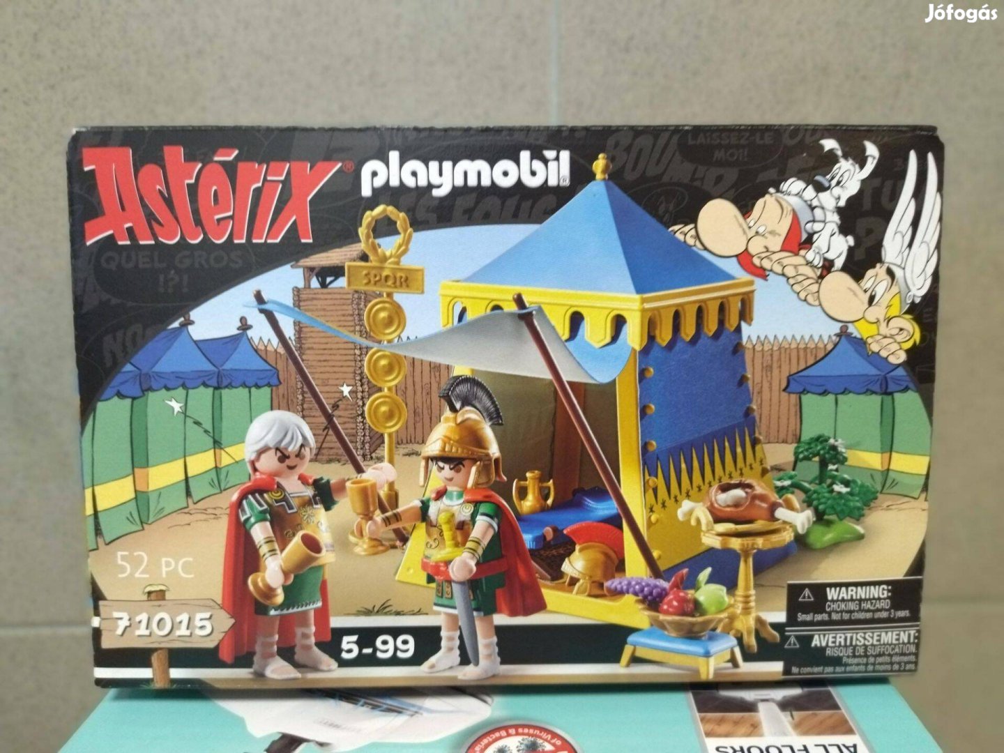 Playmobil 71015 Római tábornokok sátra új, bontatlan