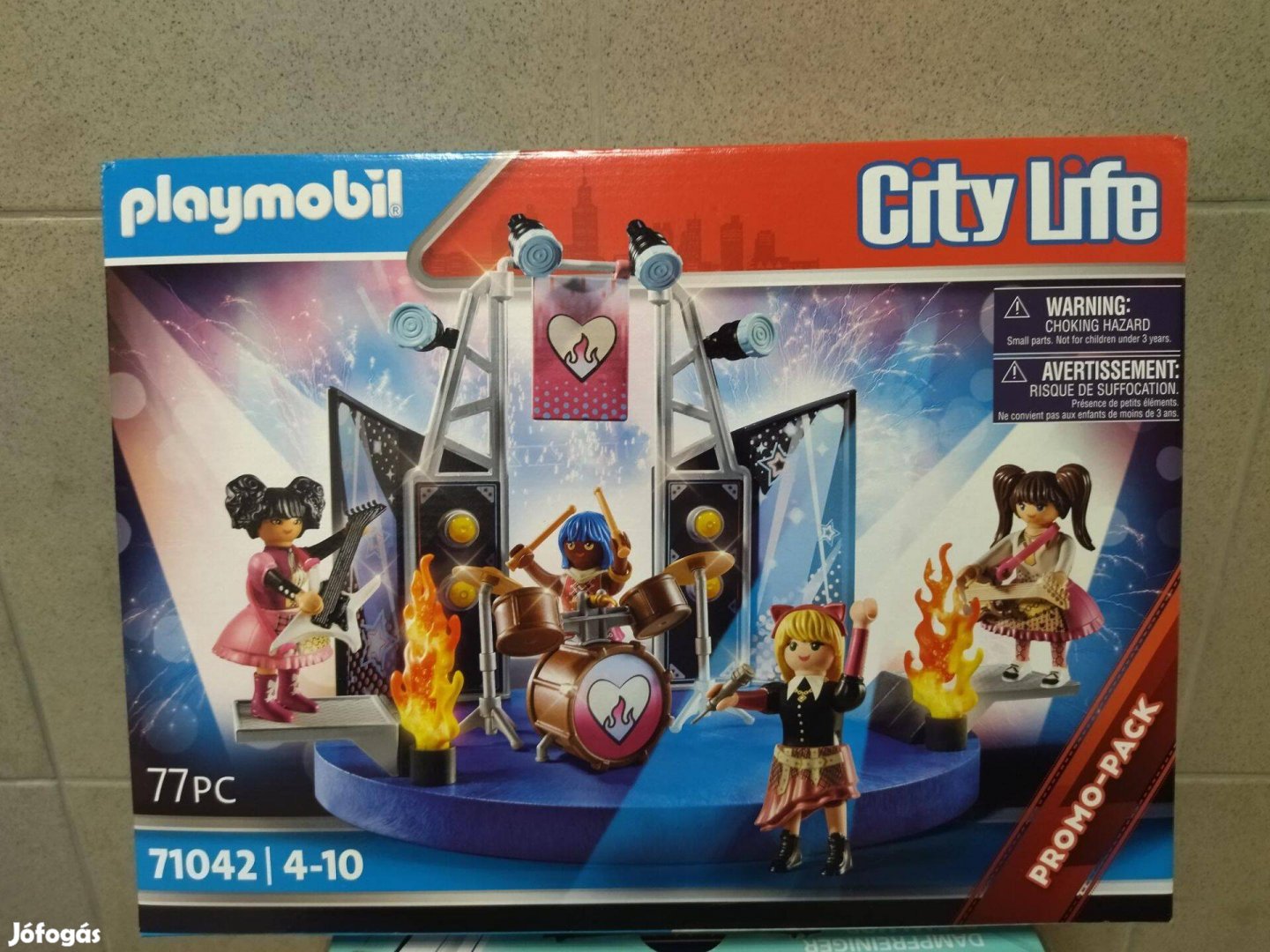 Playmobil 71042 Zenekar új, bontatlan