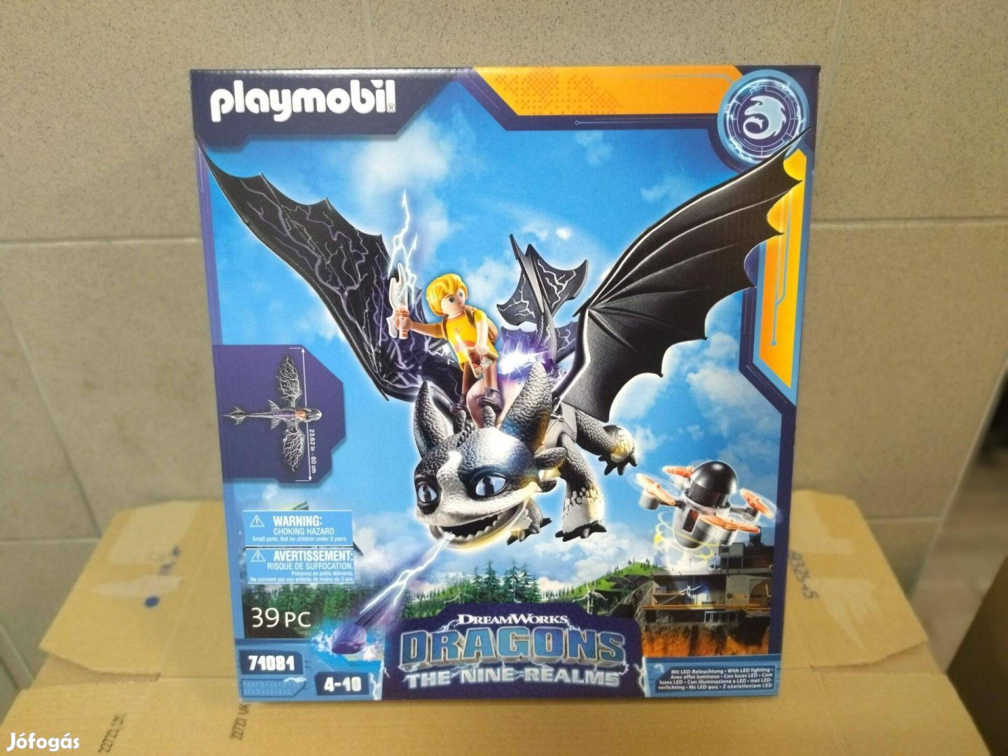 Playmobil 71081 The Nine Realms - Thunder és Tom új, bontatlan