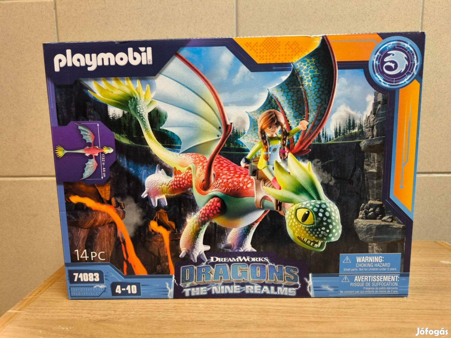 Playmobil 71083 Dragons Nine Realms: Feathers & Alex új, bontatlan