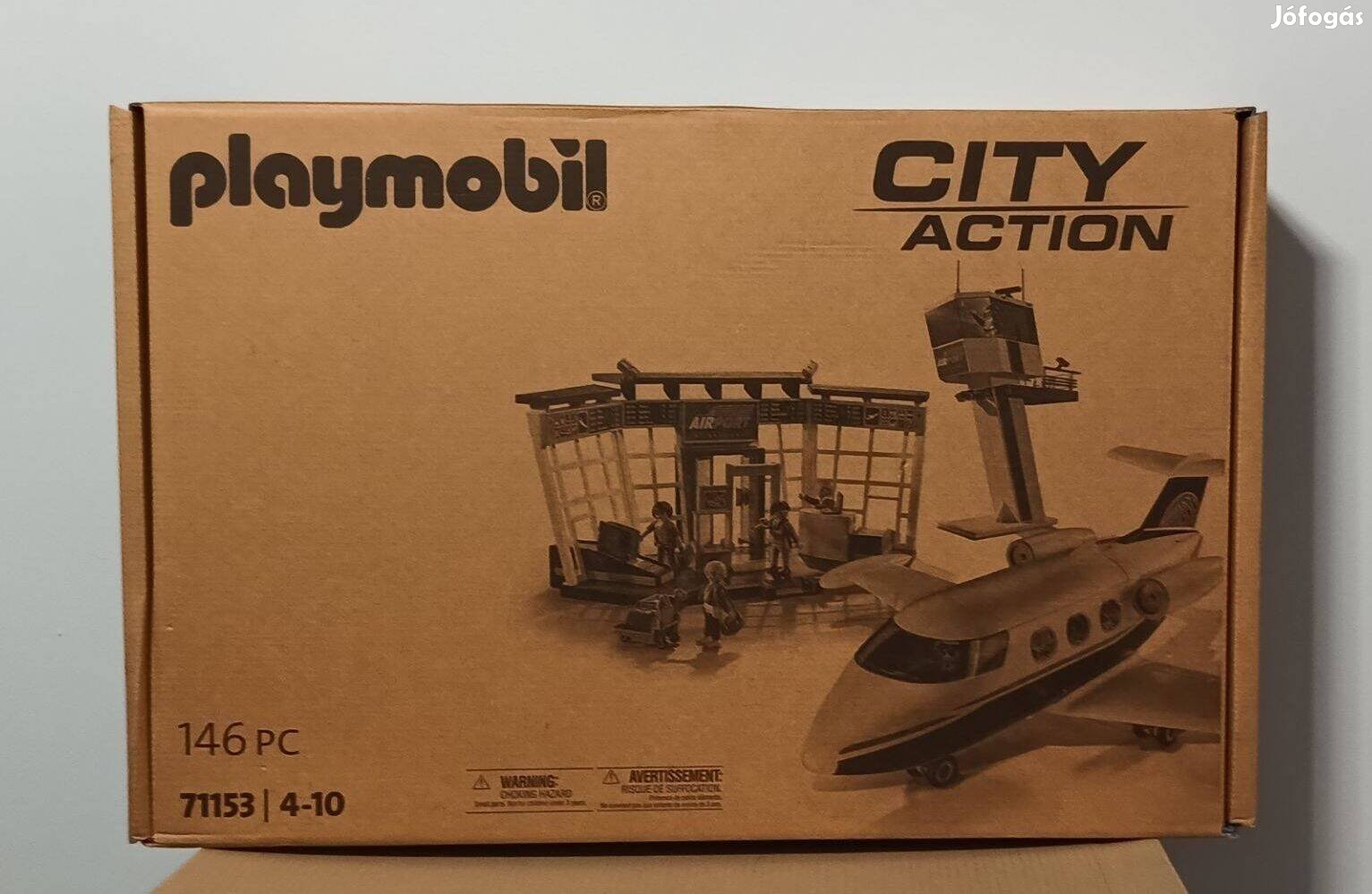 Playmobil 71153 Repülőtér Repülővel Toronnyal Új Bontatlan