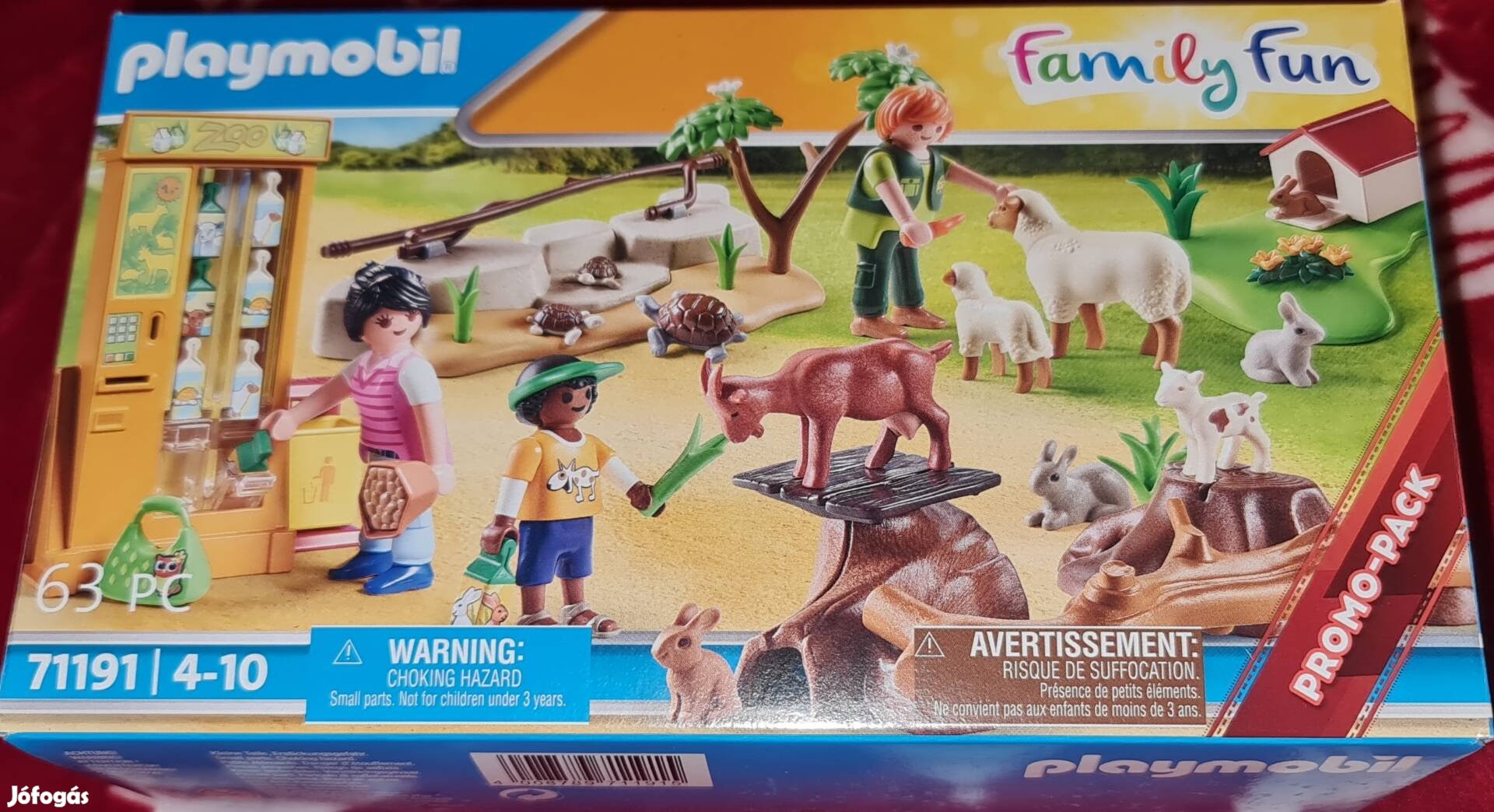 Playmobil 71191állatsimogató bontatlan