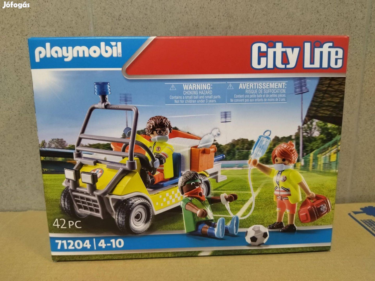 Playmobil 71204 Sürgösségi mentő jármű új, bontatlan