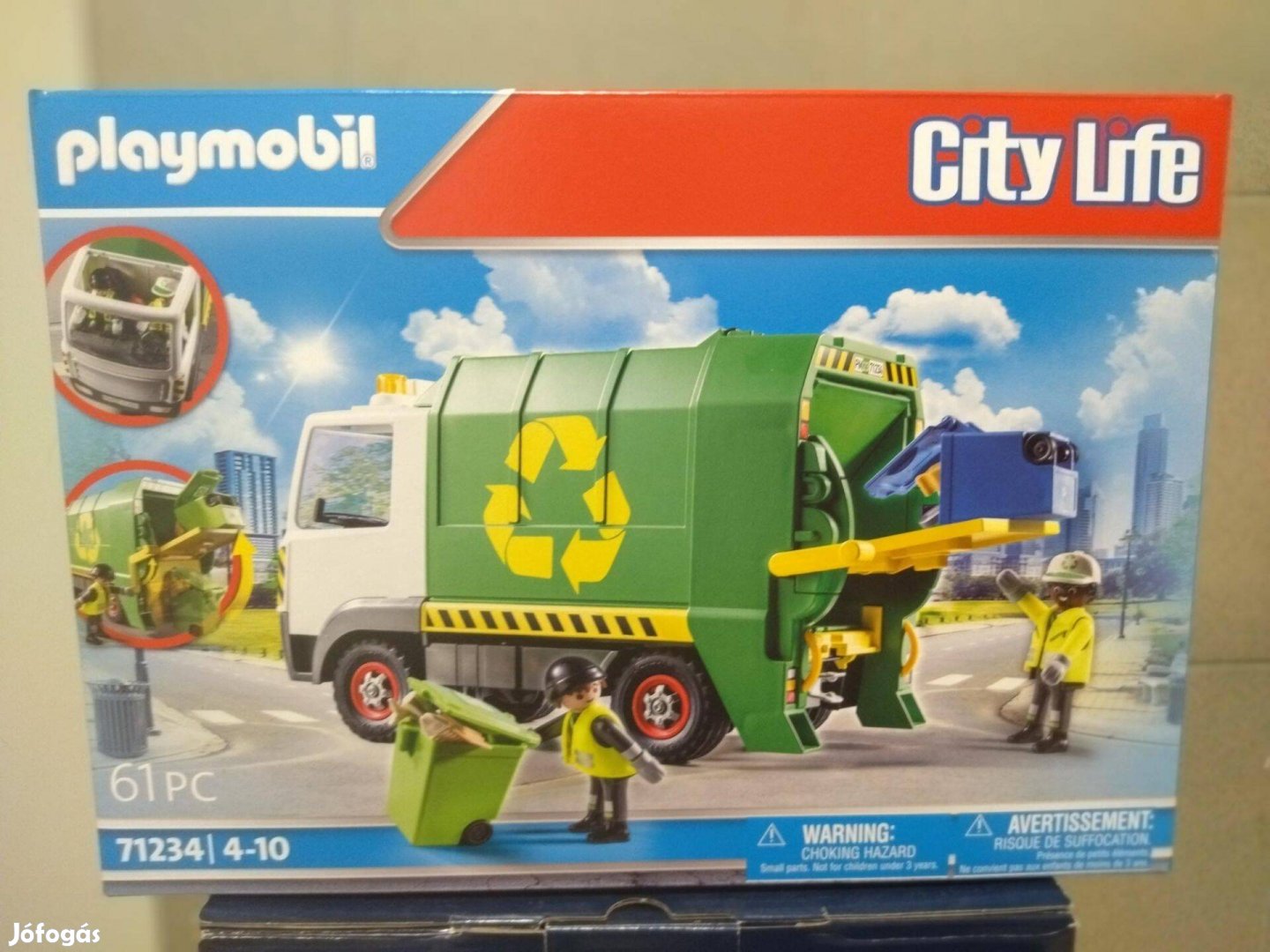 Playmobil 71234 Kukásautó új, bontatlan