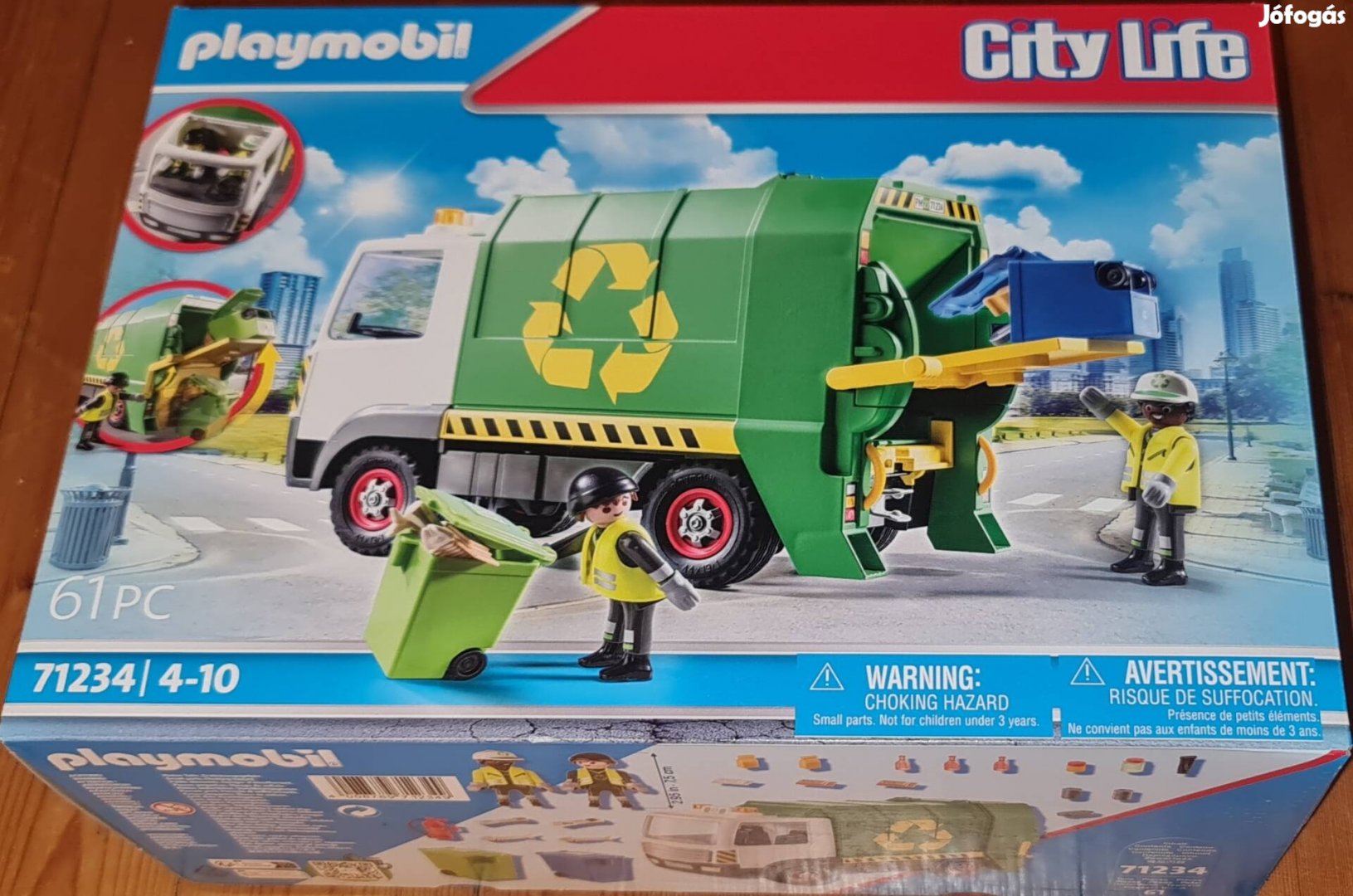 Playmobil 71234 kukásautó bontatlan